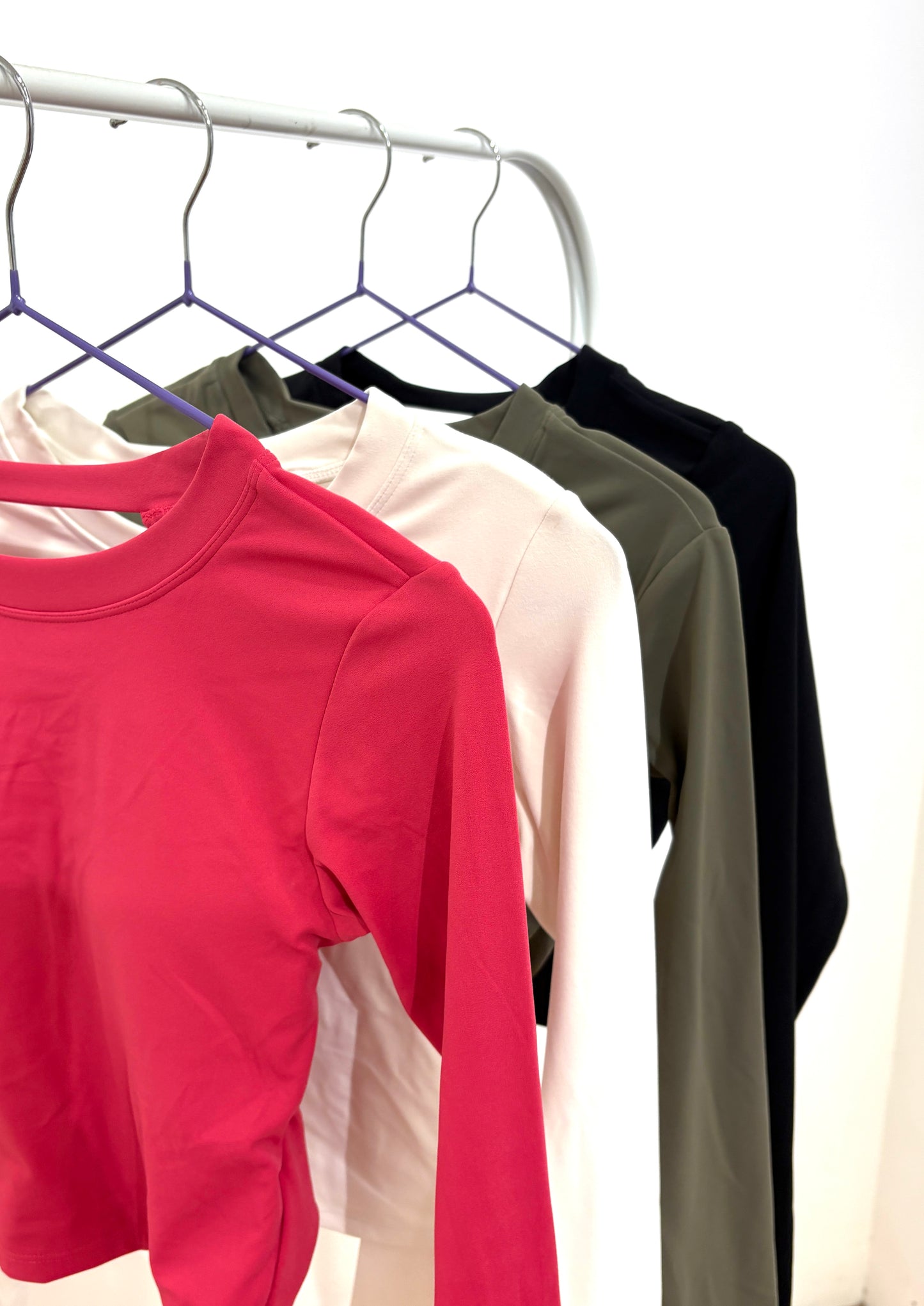 Backless Long-Sleeve Top