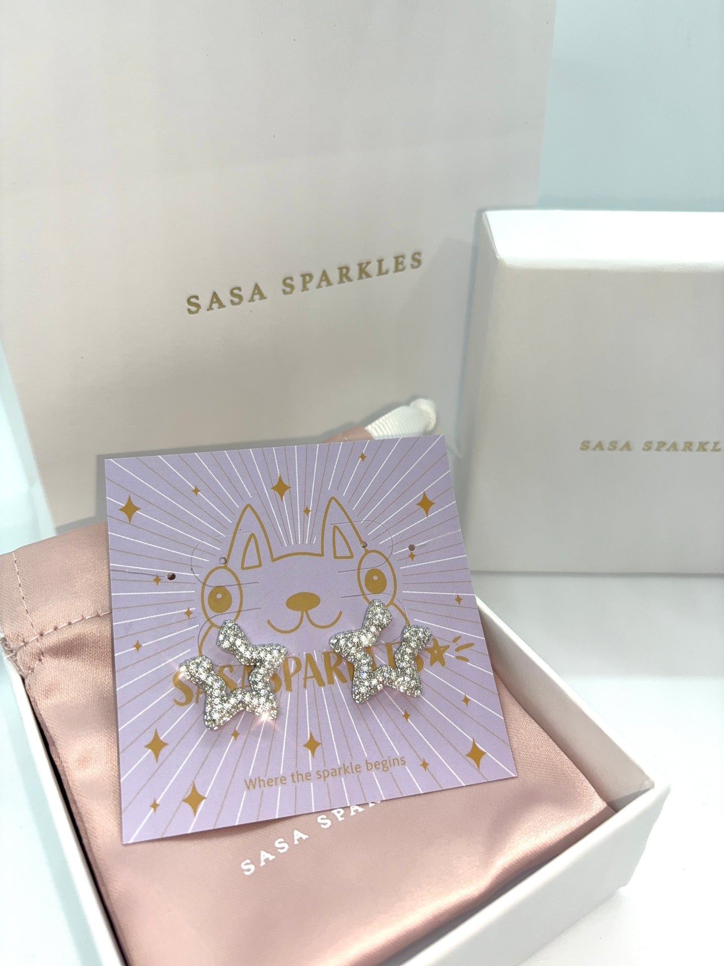 Star Earrings 閃亮星星耳環