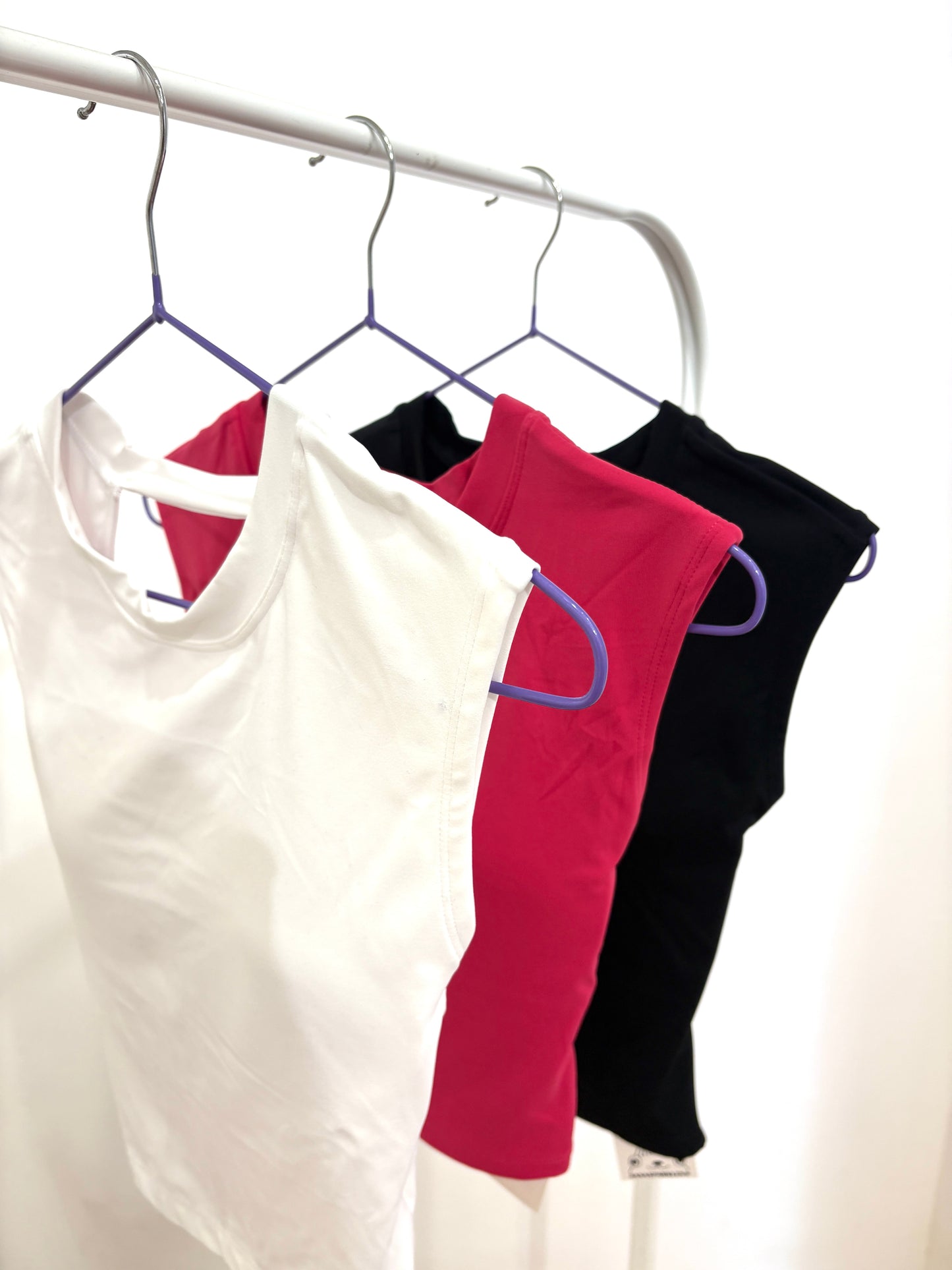 Backless Short-Sleeve Top