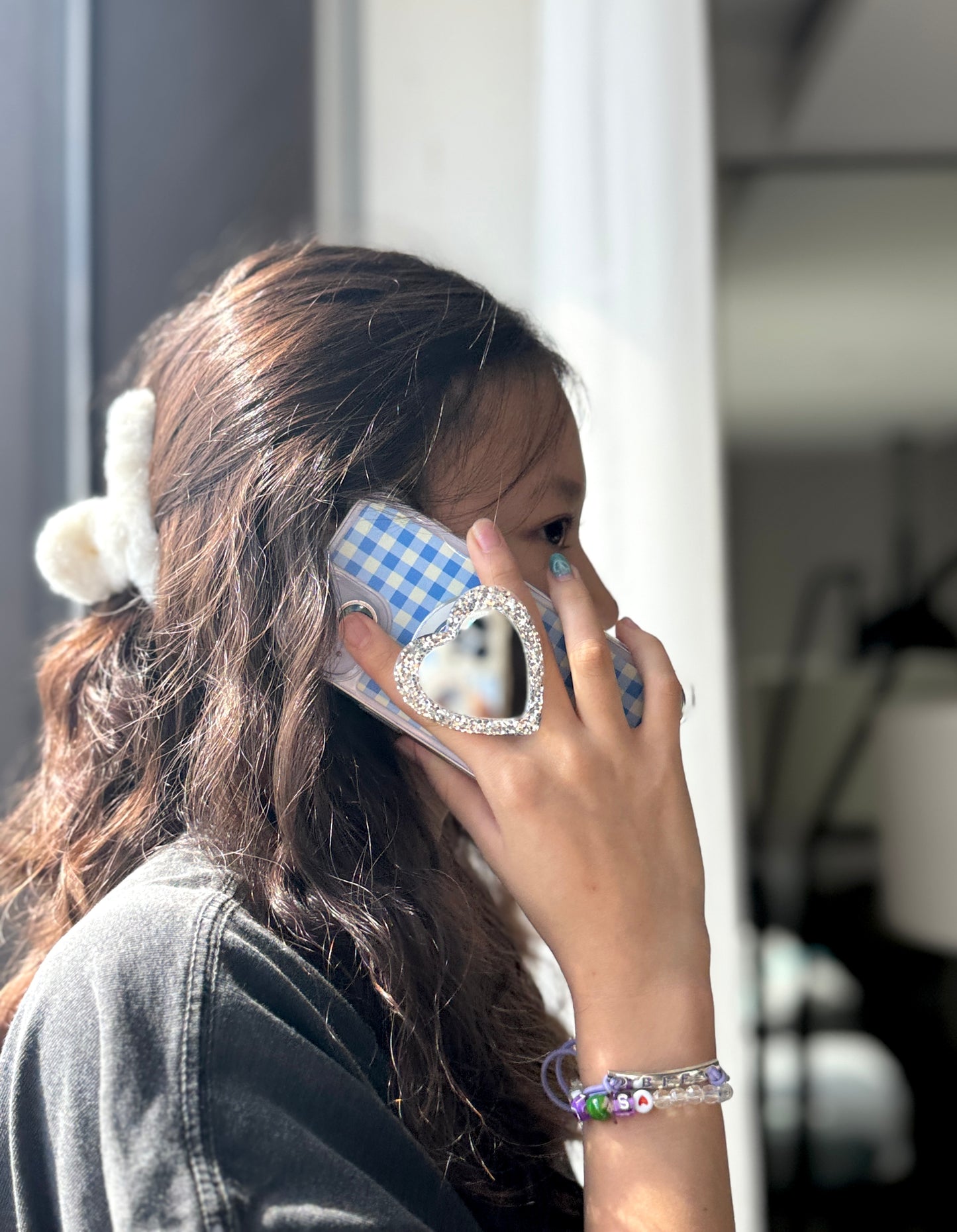 “Mirror Mirror on the Phone" Sparkly MagSafe Magnetic Phone Grip 魔鏡手機磁吸支架